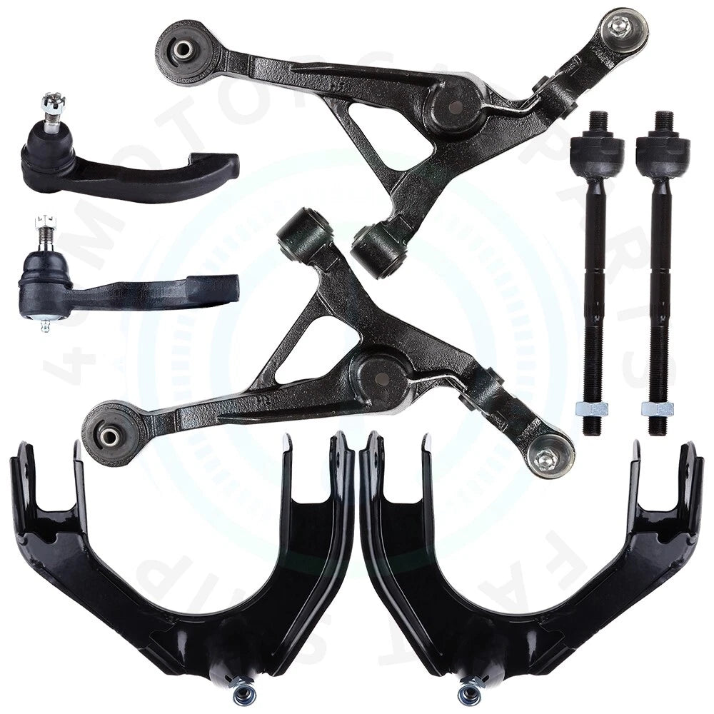 Set of 8 Front Control Arm Tie Rods for Chrysler Sebring LX, Dodge Stratus 