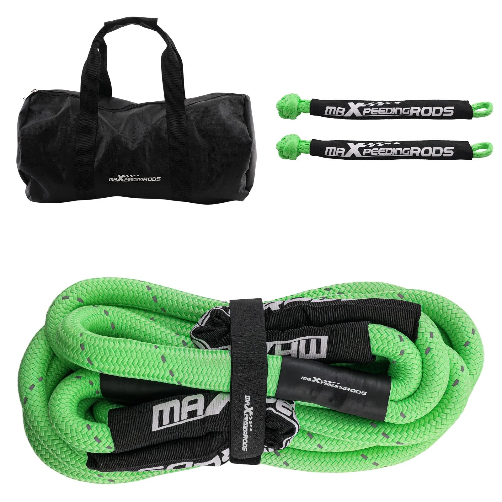 30ft Heavy Duty Recovery Rope for Off-Road SUV Truck 4WD (30864lbs Capacity)