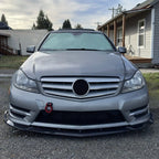 Carbon Fiber Front Bumper Lip Splitter for Benz W204 (2012-2014)