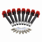 Set of 8 Ignition Coils & Spark Plugs for Audi R8 4.2 V8 (2007–2015)