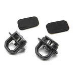 Tie Down Anchors Hooks for Chevy Silverado Pickup Trucks Black