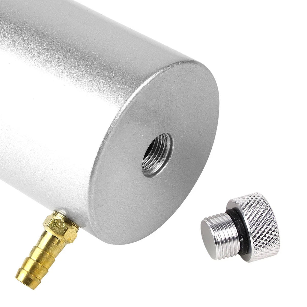 Oil Catch Reservoir Tank with Cap for Racing (7.25"x2.6")