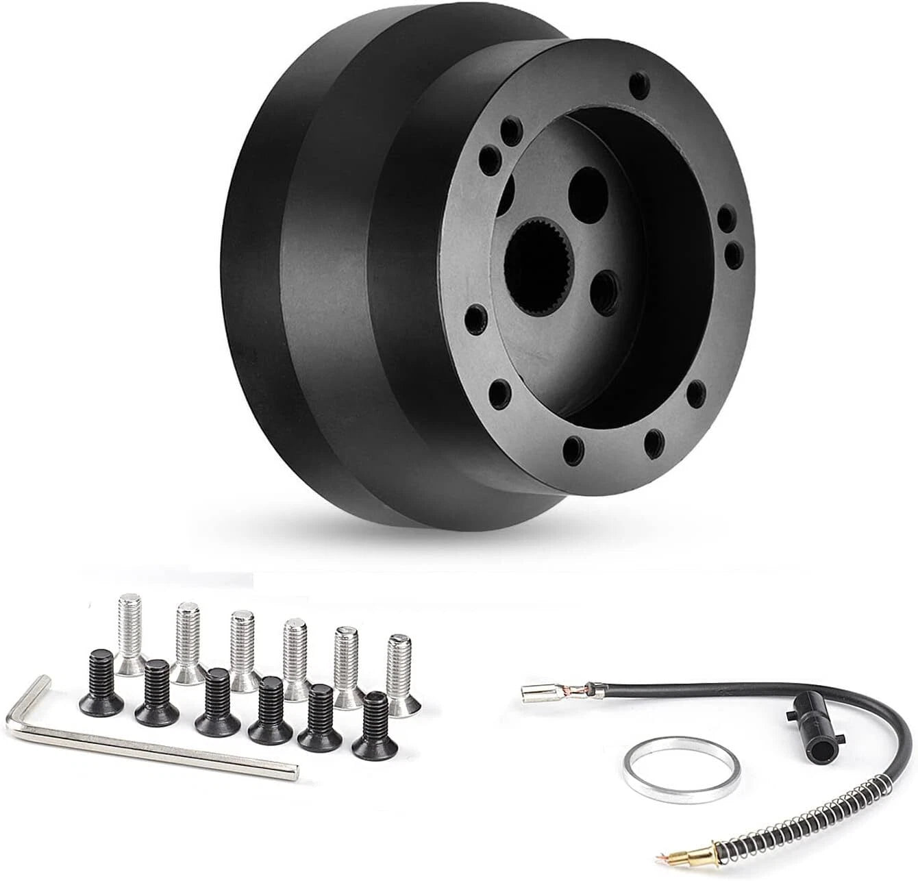 Steering Wheel Hub Adapter for GM Chevy 5 & 6 Hole (Flaming River, Ididit)