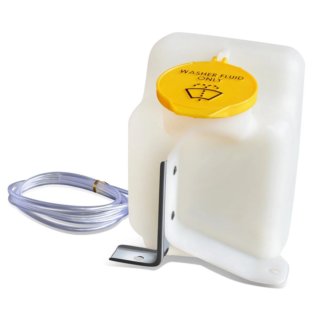 Windshield Washer Fluid Reservoir Tank Bottle w/ Pump for Jeep Wrangler (1997–2002)