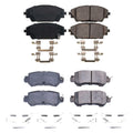 PowerStop Z17 Low-Dust Ceramic Disc Brake Pads Kit for Mazda CX-3 (2016–2021)
