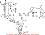 OEM Engine Coolant Thermostat for Dodge Ram 2500, 3500 (2003–2018)