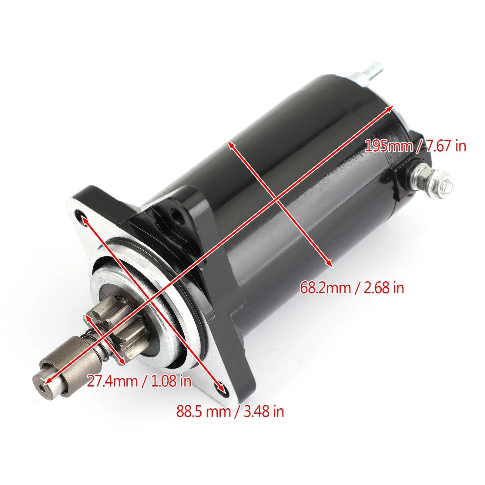 Starter for Sea-Doo 3D DI GSX GTI GTX LE RFI (2000–2006) 278001497 278001936