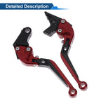 Adjustable Brake Clutch Levers for Honda X11 (1999–2002) Red Black