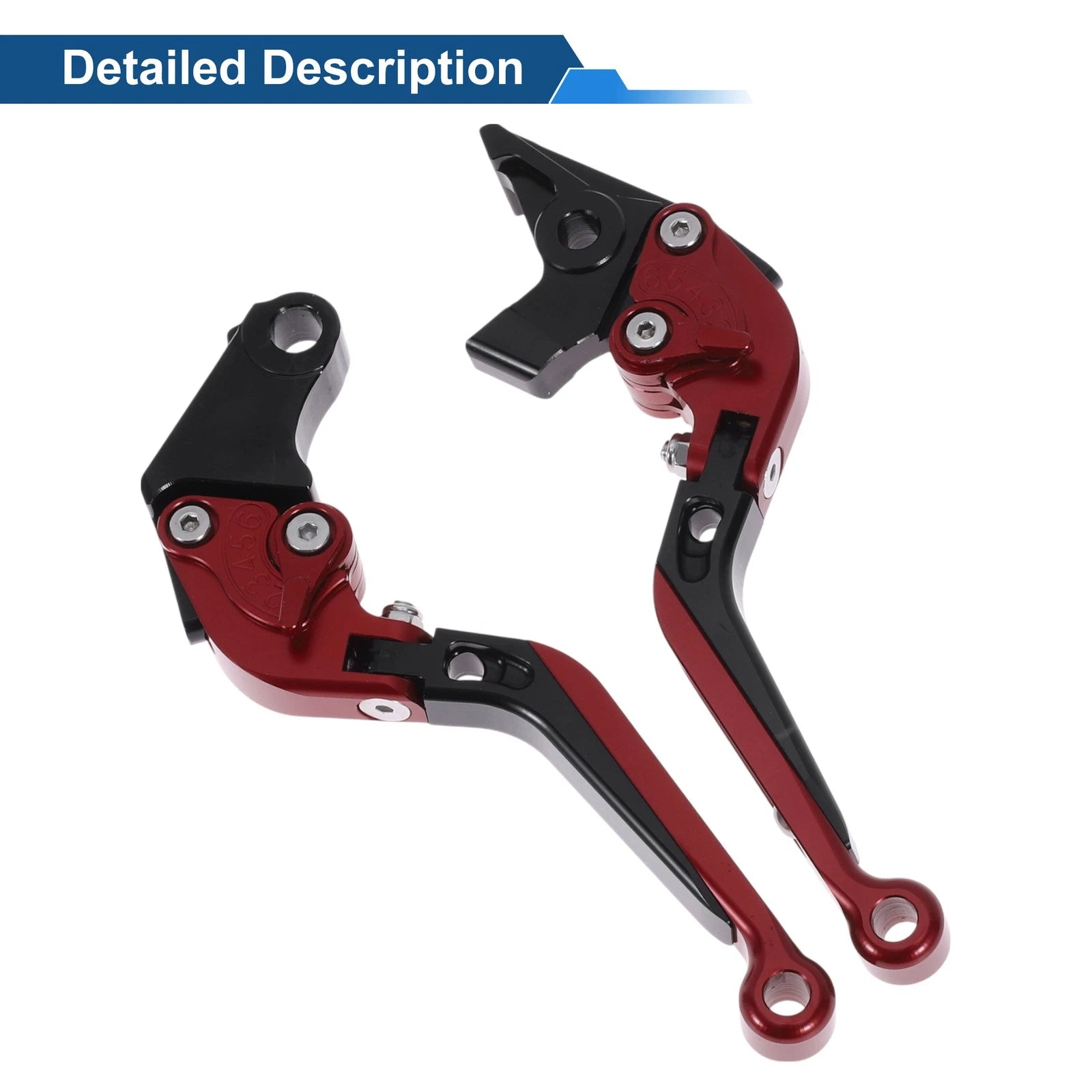 Adjustable Brake Clutch Levers for Honda X11 (1999–2002) Red Black