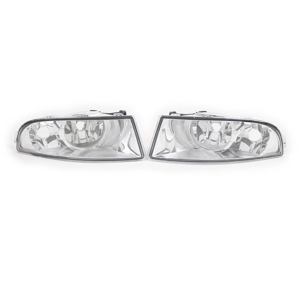 Replacement Pair Front Bumper Fog Light Housing for Skoda Octavia MK2 (2008)