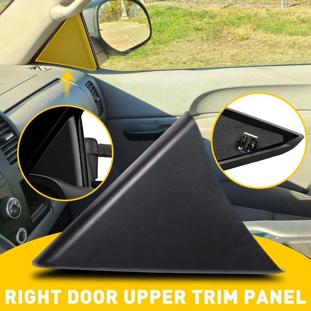 Front Door Upper Trim Panel Right for Chevrolet Silverado GMC Sierra (2007–2013)