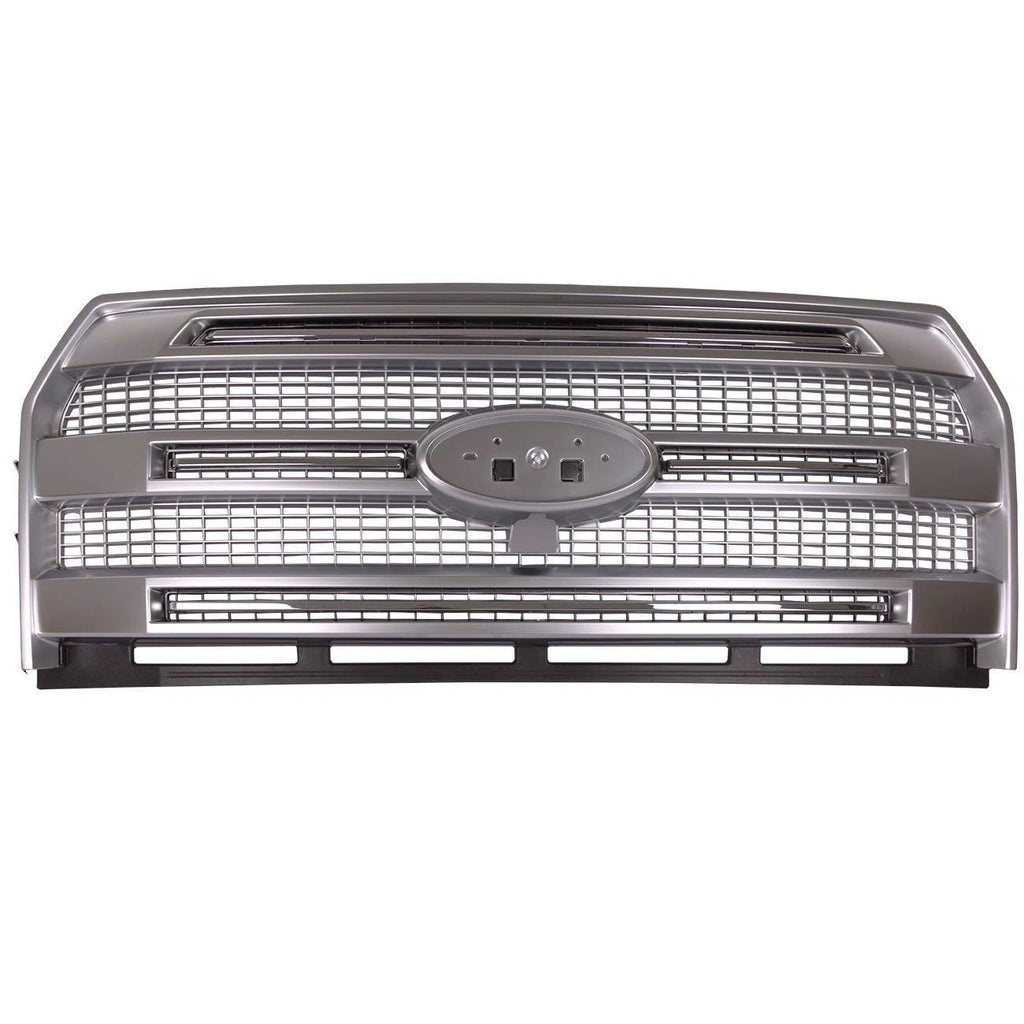 Platinum Chrome Radiator Grille for Ford F-150 (2015–2017)
