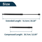 Front Hood Lift Supports Struts for Nissan Rogue Sport J11 (2014–2017)
