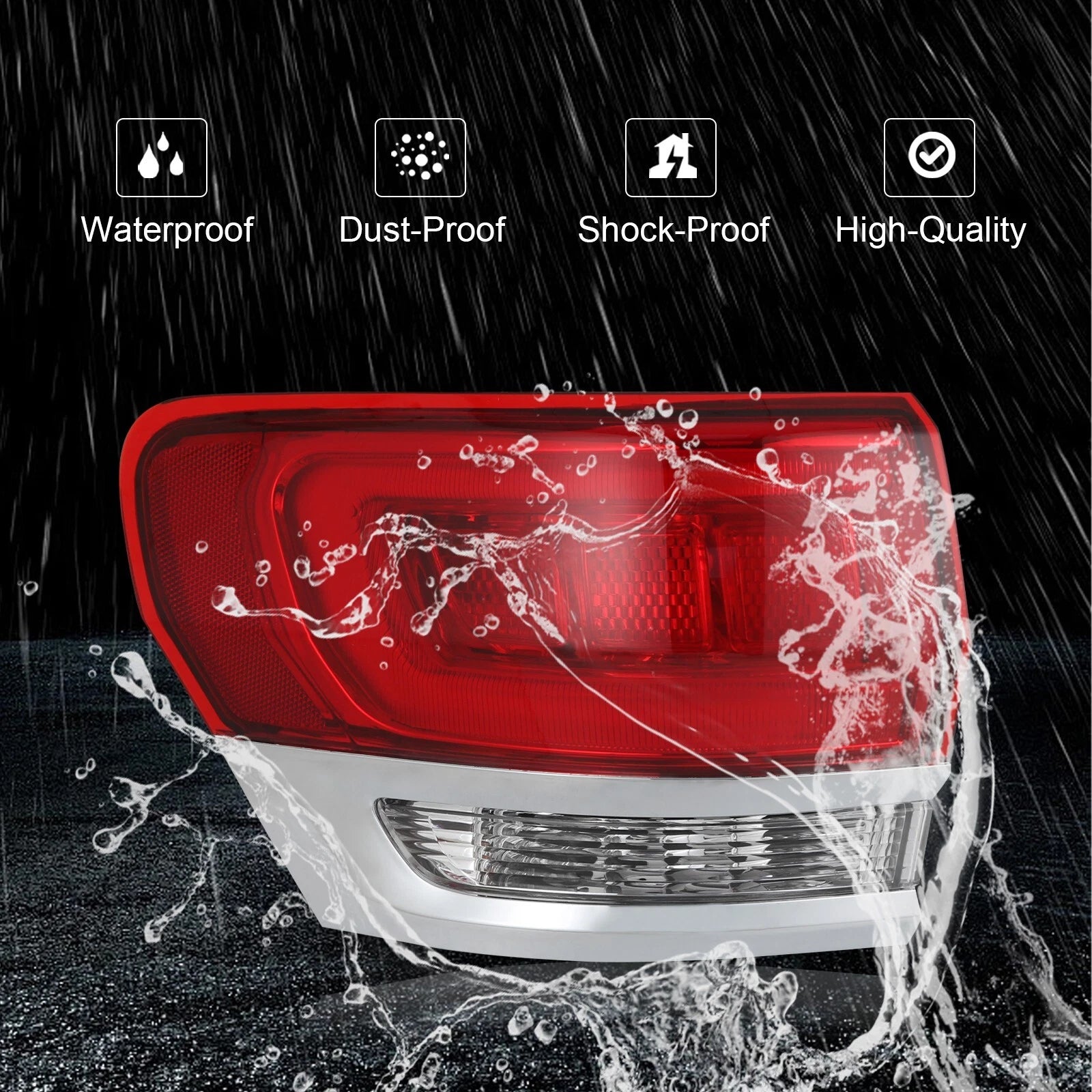 Outer Tail Light Brake Lamp for Jeep Grand Cherokee (2014-2020)