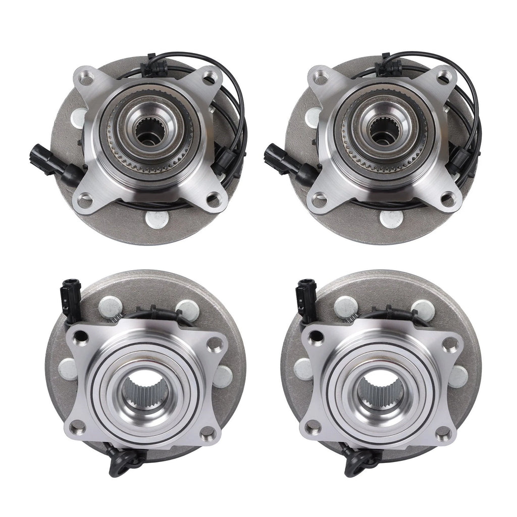 Set of 4 Front & Rear Wheel Hub Bearings for Ford Expedition (2003–2006)