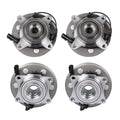 Set of 4 Front & Rear Wheel Hub Bearings for Ford Expedition (2003–2006)