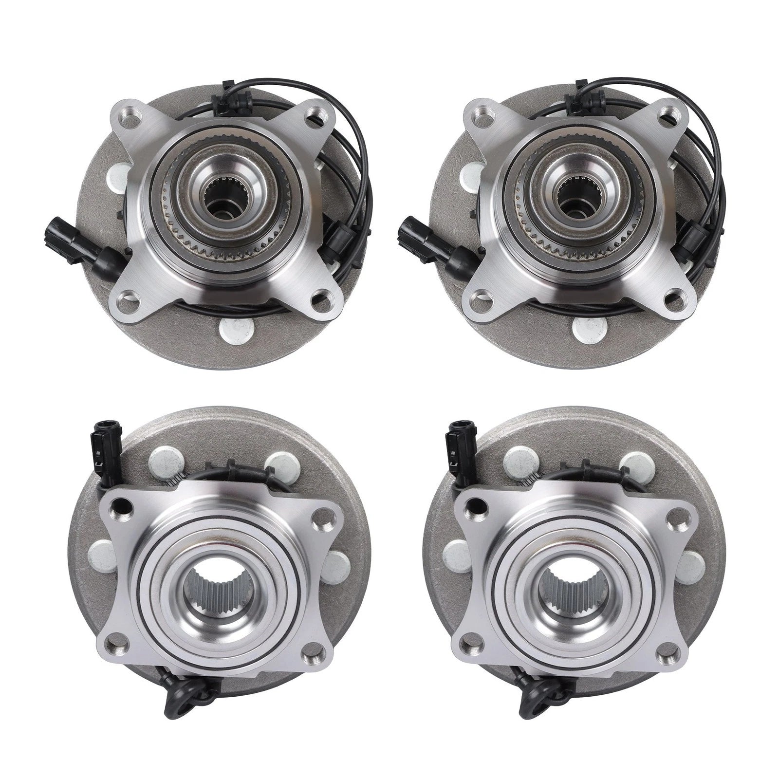 Set of 4 Front & Rear Wheel Hub Bearings for Ford Expedition (2003–2006)