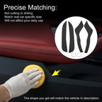 Set of 1 Car Door Anti Kick Pad Sticker Protector for Ford Explorer (2016)