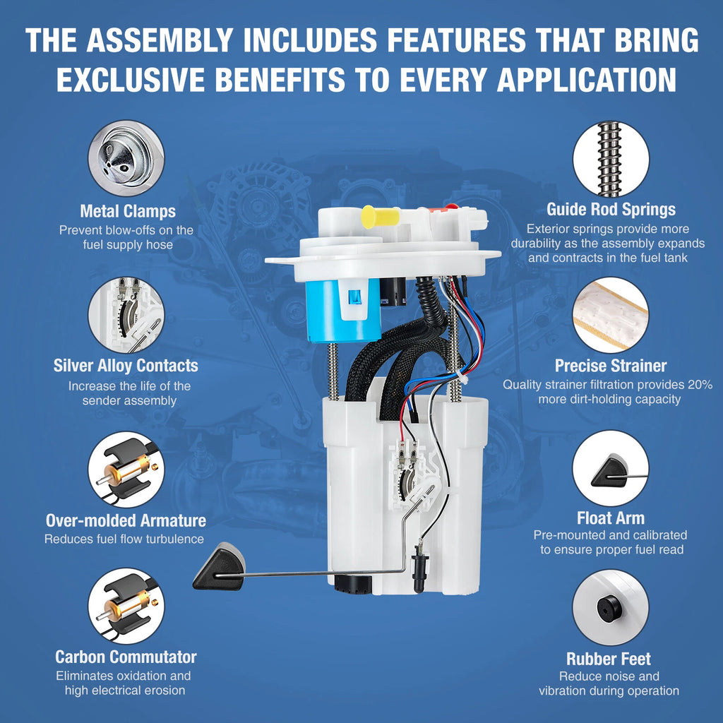 Fuel Pump Module Assembly for Nissan Versa (2014-2018)