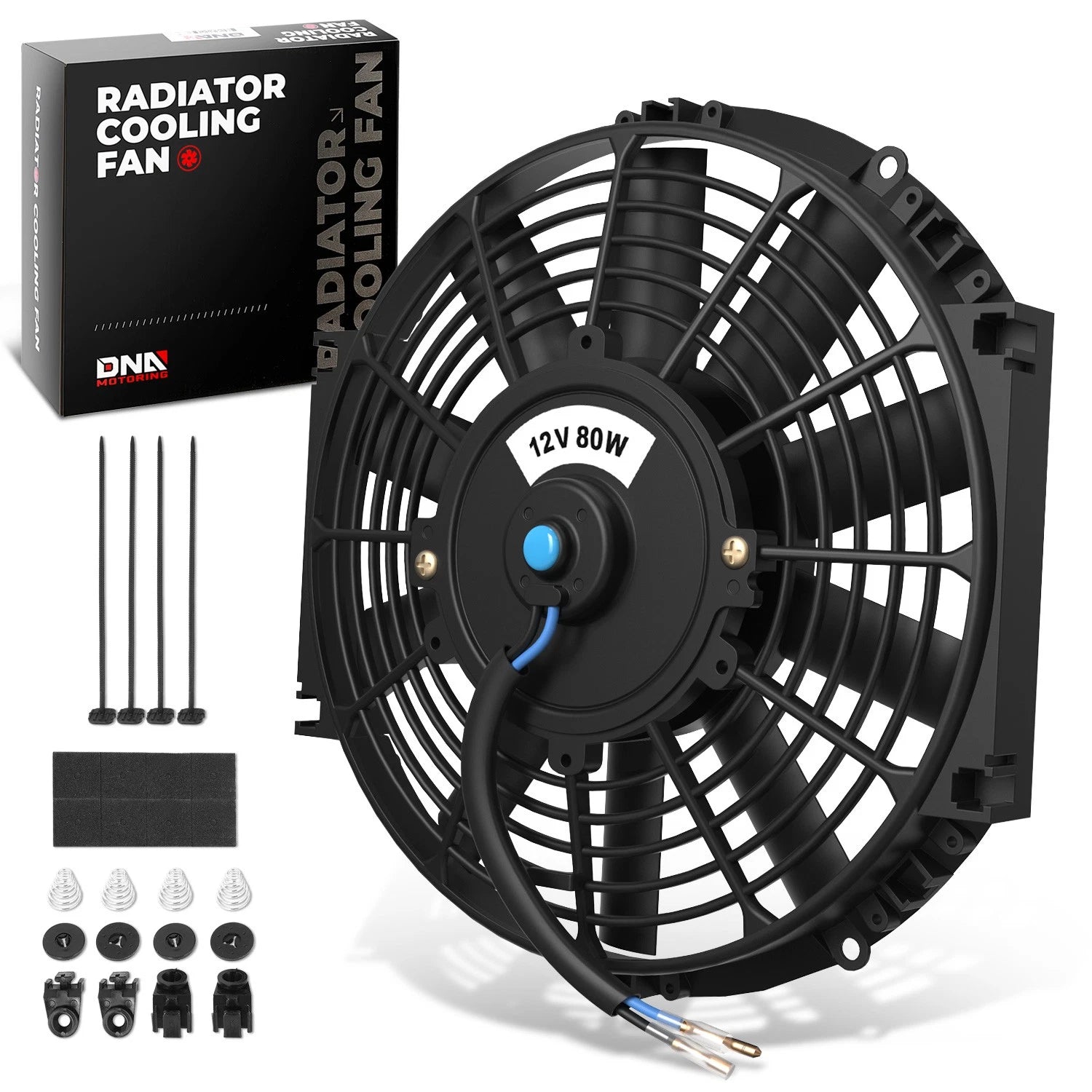 12" Electric Reversible Radiator Cool Fan for Universal Applications