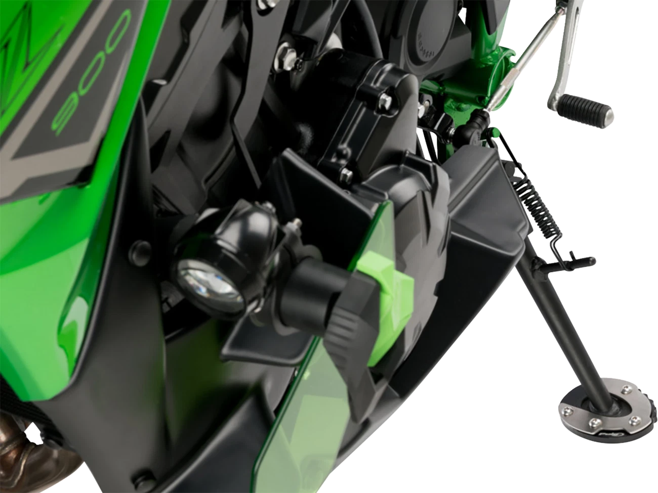 Kickstand Pad Extension for Kawasaki Ninja/Versys/Z (2019-2023)