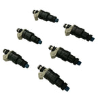 Set of 6 Fuel Injectors for Toyota Celica Cressida (1979–1988)