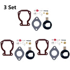 3X Carburetor Repair Kit for Johnson Evinrude 9.9 HP 15 HP (1974–1988) 398453