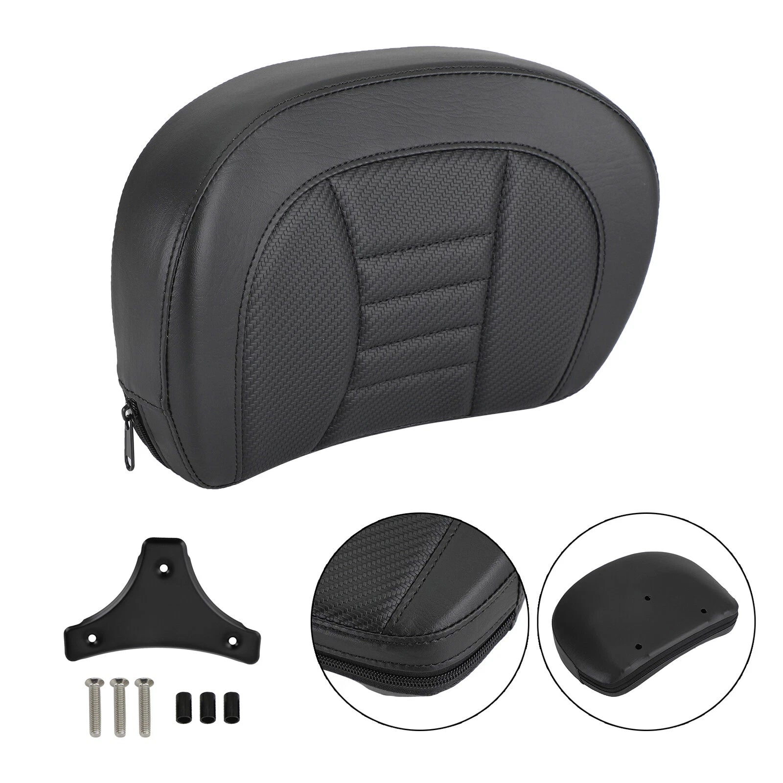 Sissy Bar Backrest Pad for Harley CVO Street Glide FLHXSE (2015–2021) T9