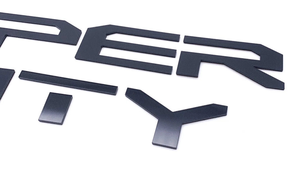 Premium Hood Grill Inserts Letters for Ford Super Duty (2017–2022)