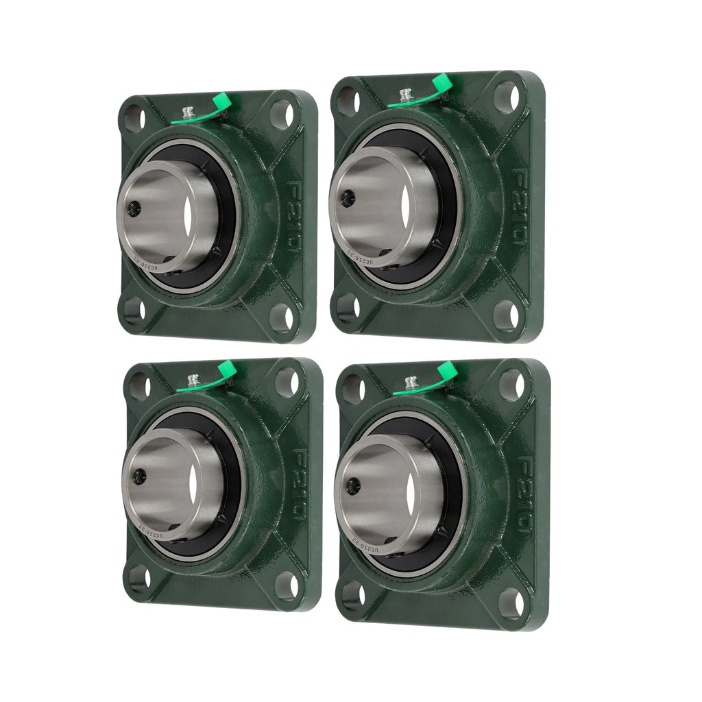 Set of 4 Pillow Block Bearings for UCF210-32 (2" Bore)