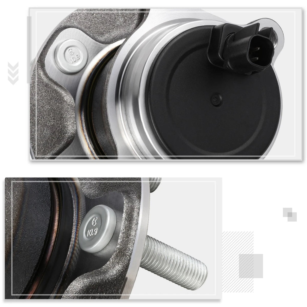 Rear Wheel Hub Bearing Kit w/ ABS Sensor for Ford Focus (2012–2017)