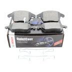 Set of 4 Bosch QuietCast Front Semi-Metallic Brake Pads for Audi VW