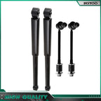 Set of 2 Rear Shock Absorbers & Sway Bars for Infiniti QX4 Nissan Pathfinder