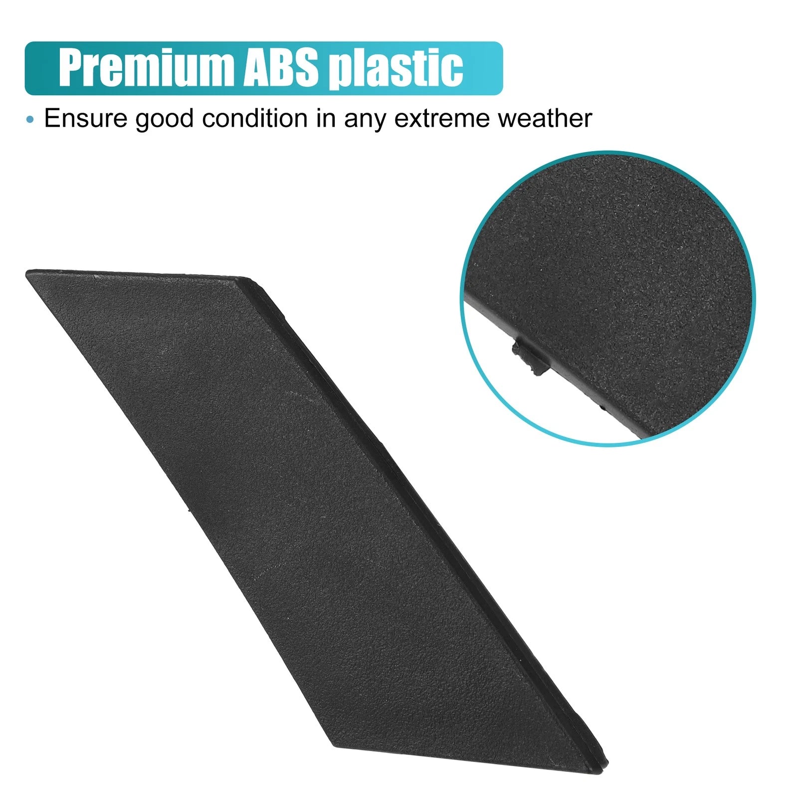 Tow Hook Cover for Toyota Corolla (No. 5312812050) (2014–2019) Black