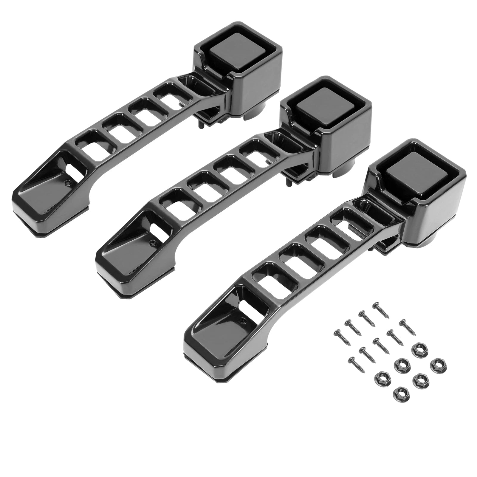3X Exterior Door Handles Kit for Jeep Wrangler JK/JKU (2007–2018)