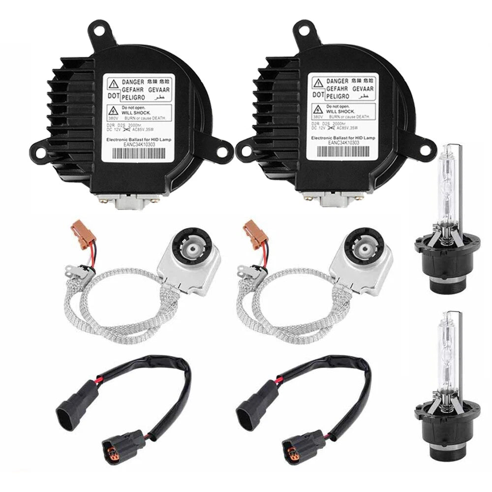 2pcs HID Xenon Headlight Ballast w/ Igniter Cord for Infiniti 28474-89904