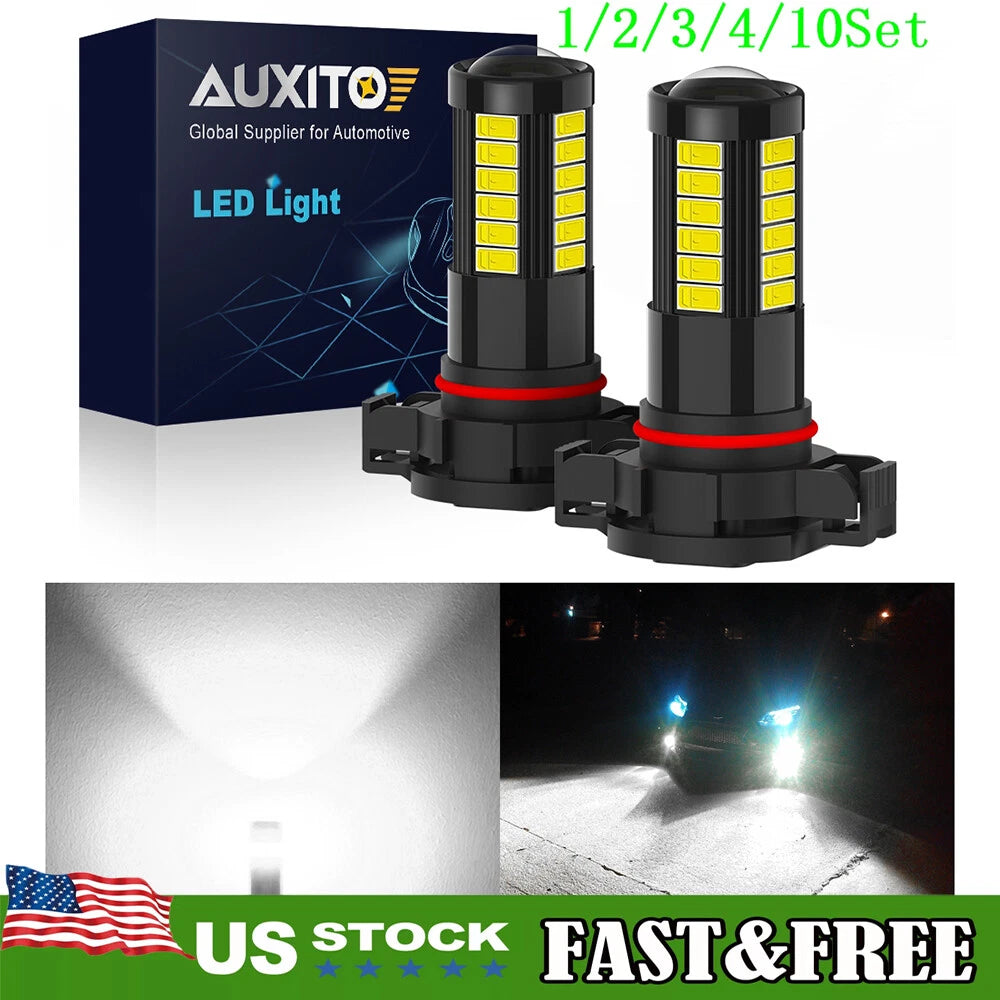 Set of 2 LED Fog Driving Lights for Make Model