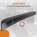 ABS Rear Window Roof Spoiler for Dodge Charger (2011–2023) Black