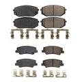 PowerStop Z17 Low-Dust Ceramic Disc Brake Pads Kit for Kia Sportage (2017–2022)