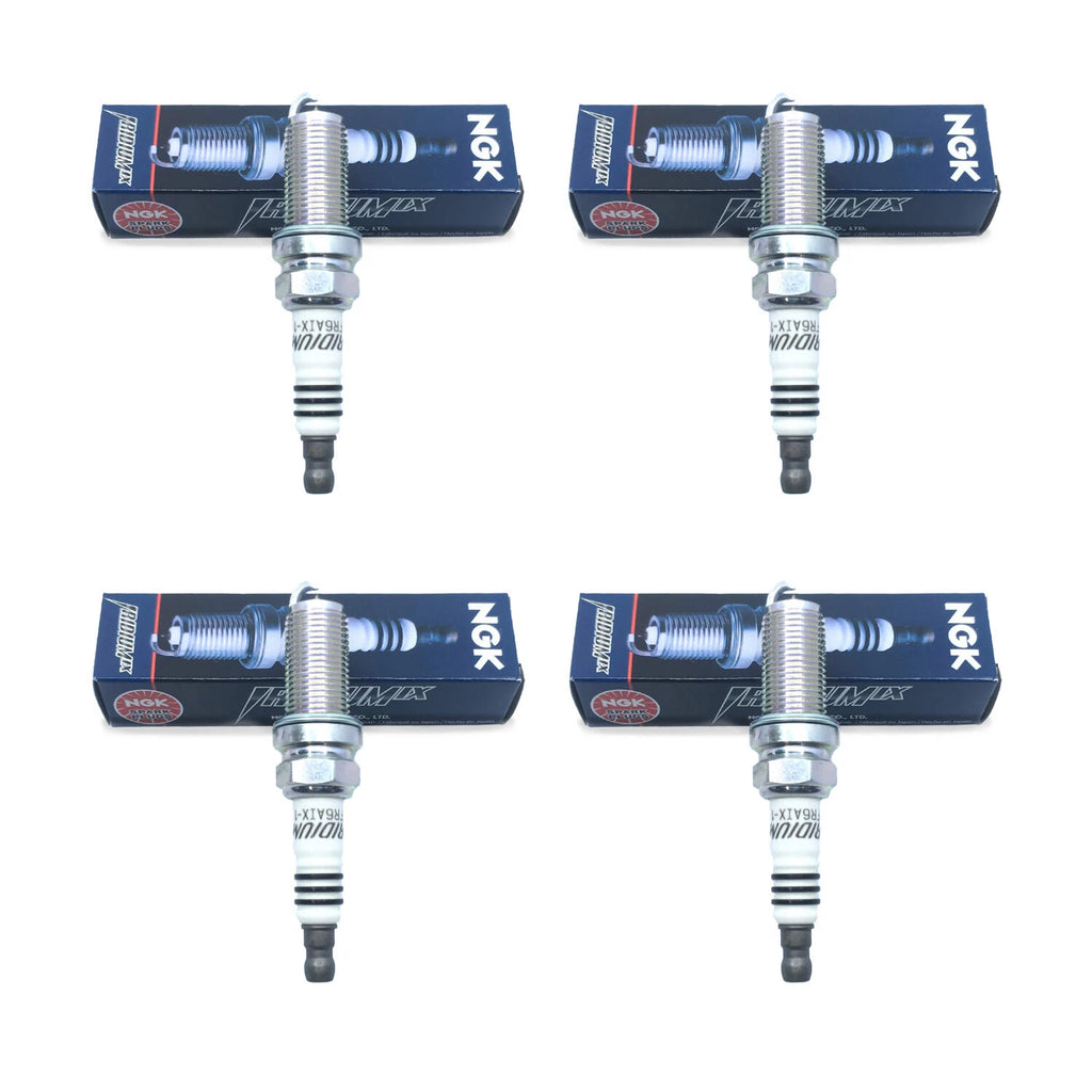 Set of 4 NGK LFR6AIX-11 Iridium Spark Plugs for (Made in Japan)