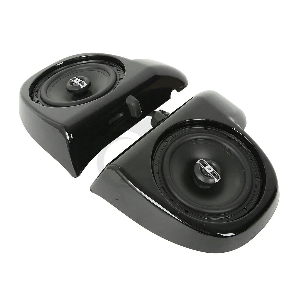 6.5" Lower Vented Fairings Speaker Glove Box for Harley Touring FLHT (14-24)
