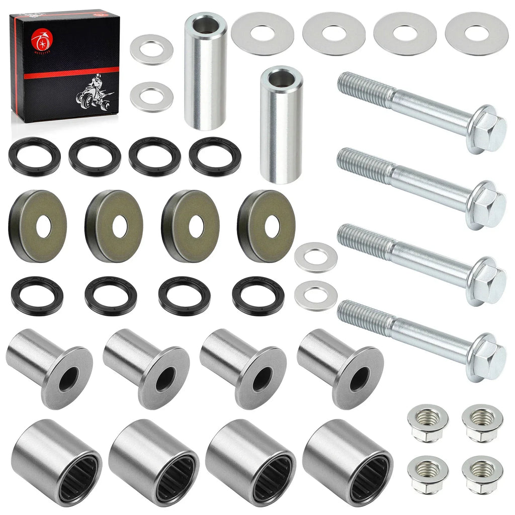 A-Arm Bearing Bushing Bolt Front Upper/Lower for Kawasaki KFX400 (2003–2006)