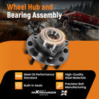 Front Wheel Hub & Bearing 515058 for Silverado Sierra 2500HD (2007) 4WD