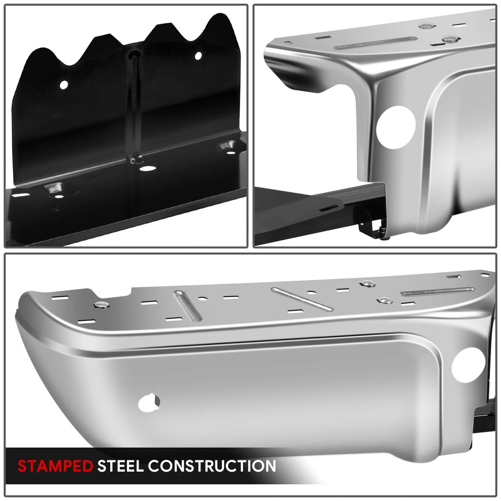 Chrome Rear Bumper Face Bar for Ford F-250 F-350 SD (2008–2016)