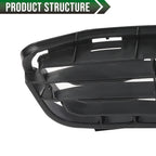 Front Bumper Lower Grille for Toyota Camry (2007–2009) Black