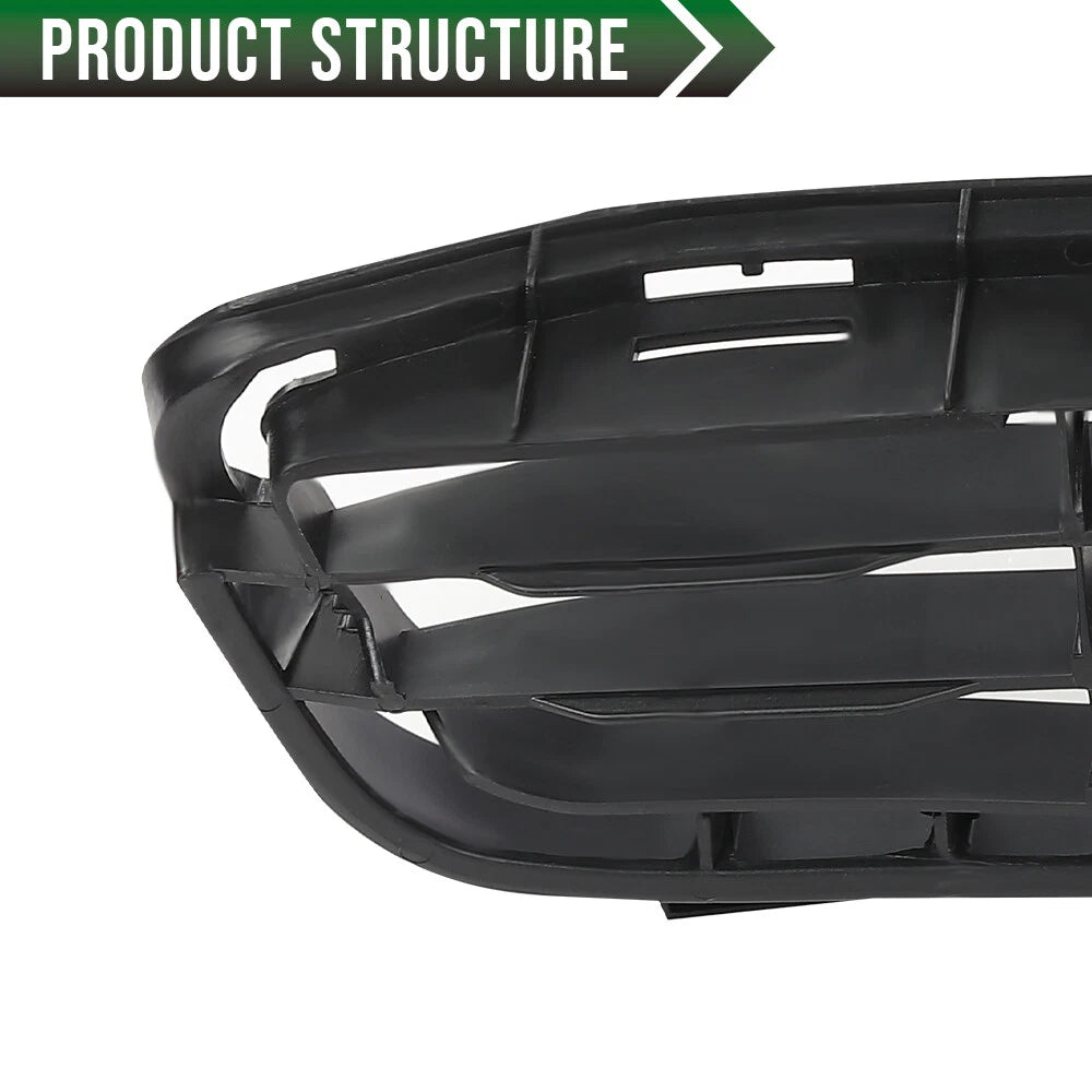 Front Bumper Lower Grille for Toyota Camry (2007–2009) Black