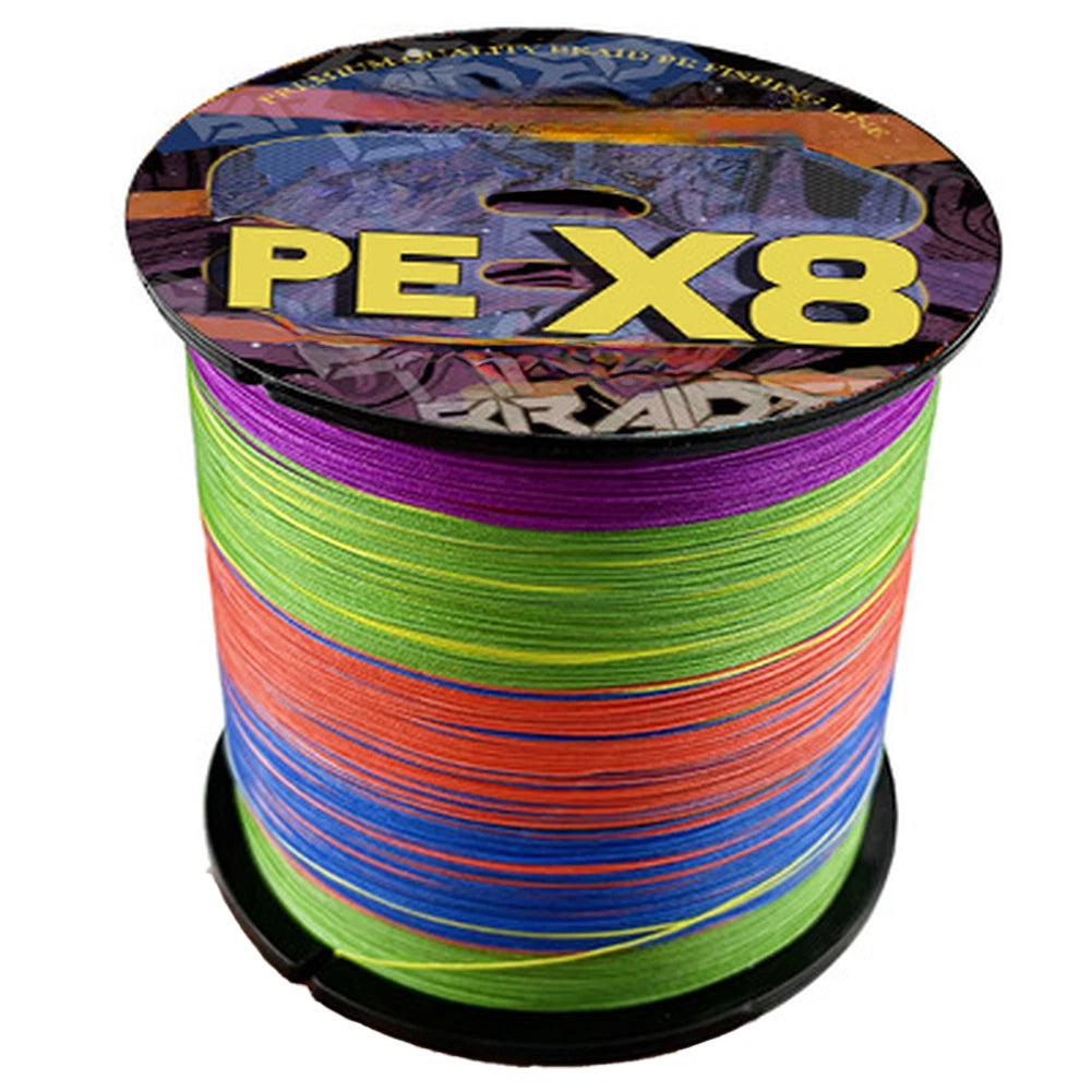 8-Strand Braided Fishing Line 100m - Quick Sink, Sensitive Control
