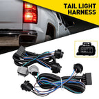 2X Tail Light Harness for Chevy Silverado 1500 2500 3500 HD (2007–2014)