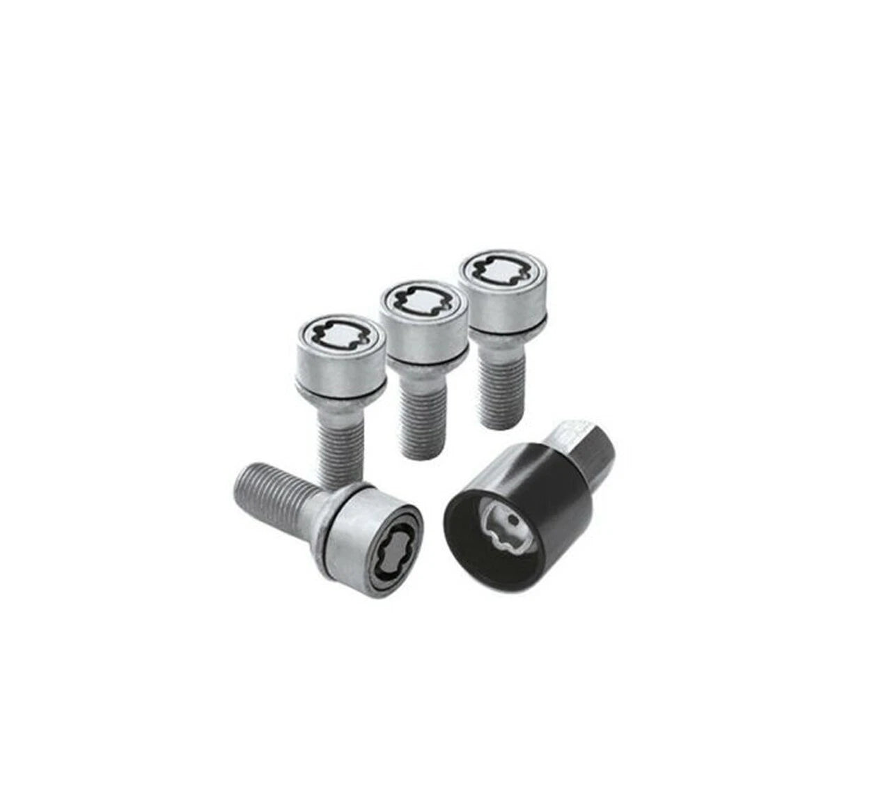 Wheel Lock Set for Mercedes-Benz W204 C207 W211 R230 (OEM)