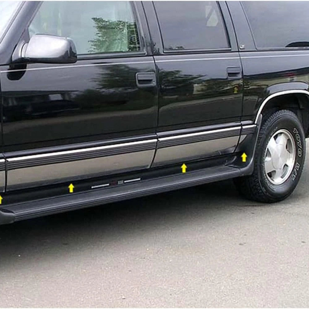 Door Molding Chrome Replacement for Chevrolet Suburban 1992–1999
